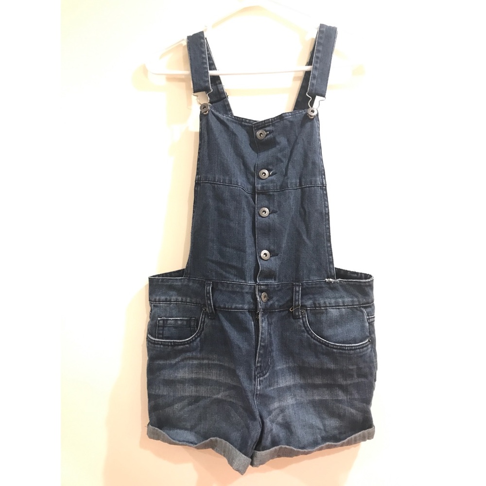Denim overalls